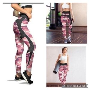 Vastitch Pink Carbon Camp Leggings